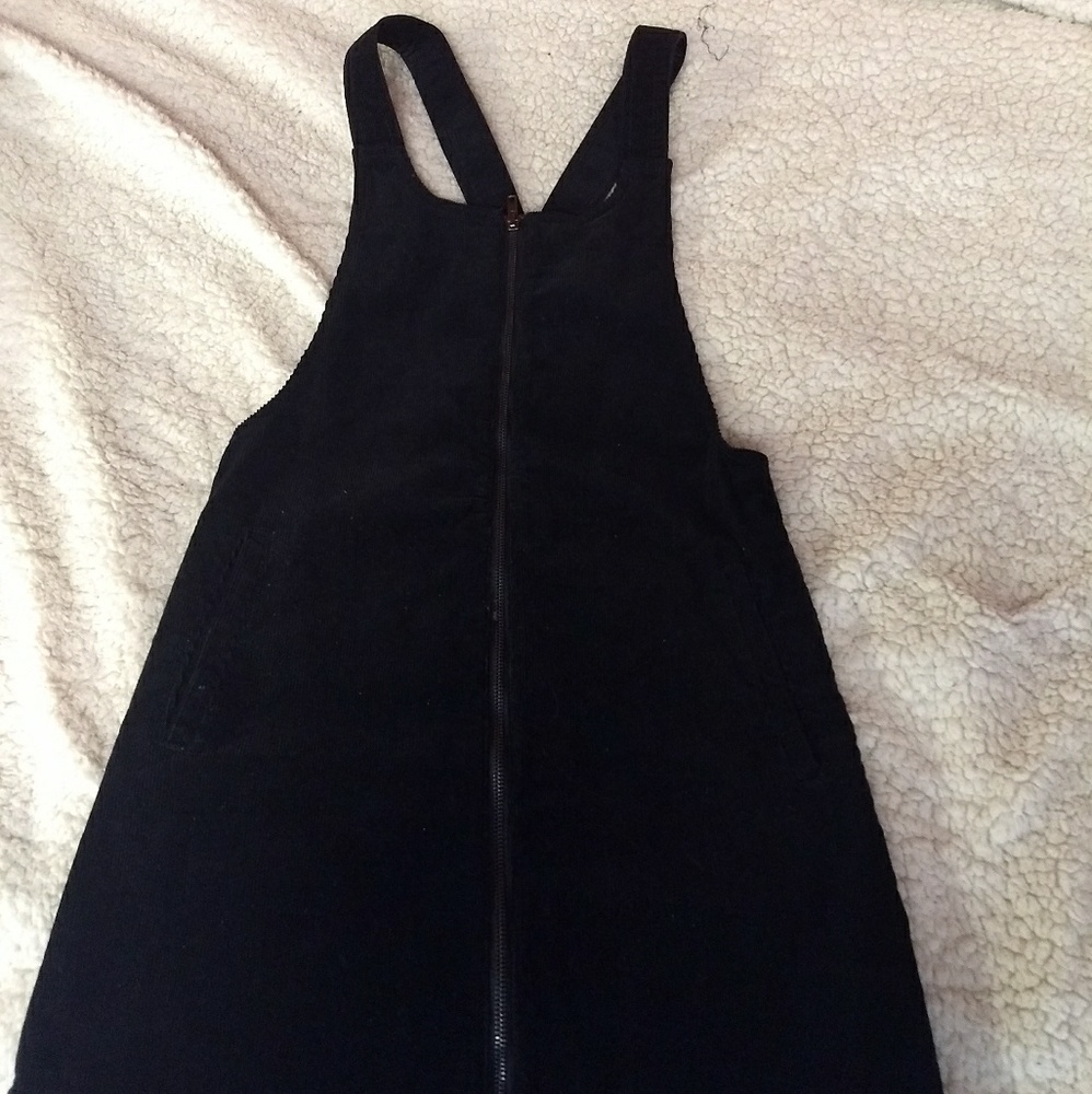 Mini overall dress